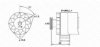 MAGNETI MARELLI 943356133010 Alternator